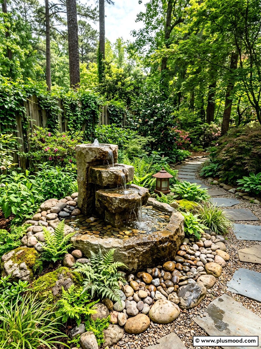 Small garden water feature - 25 summer garden ideas for small spaces