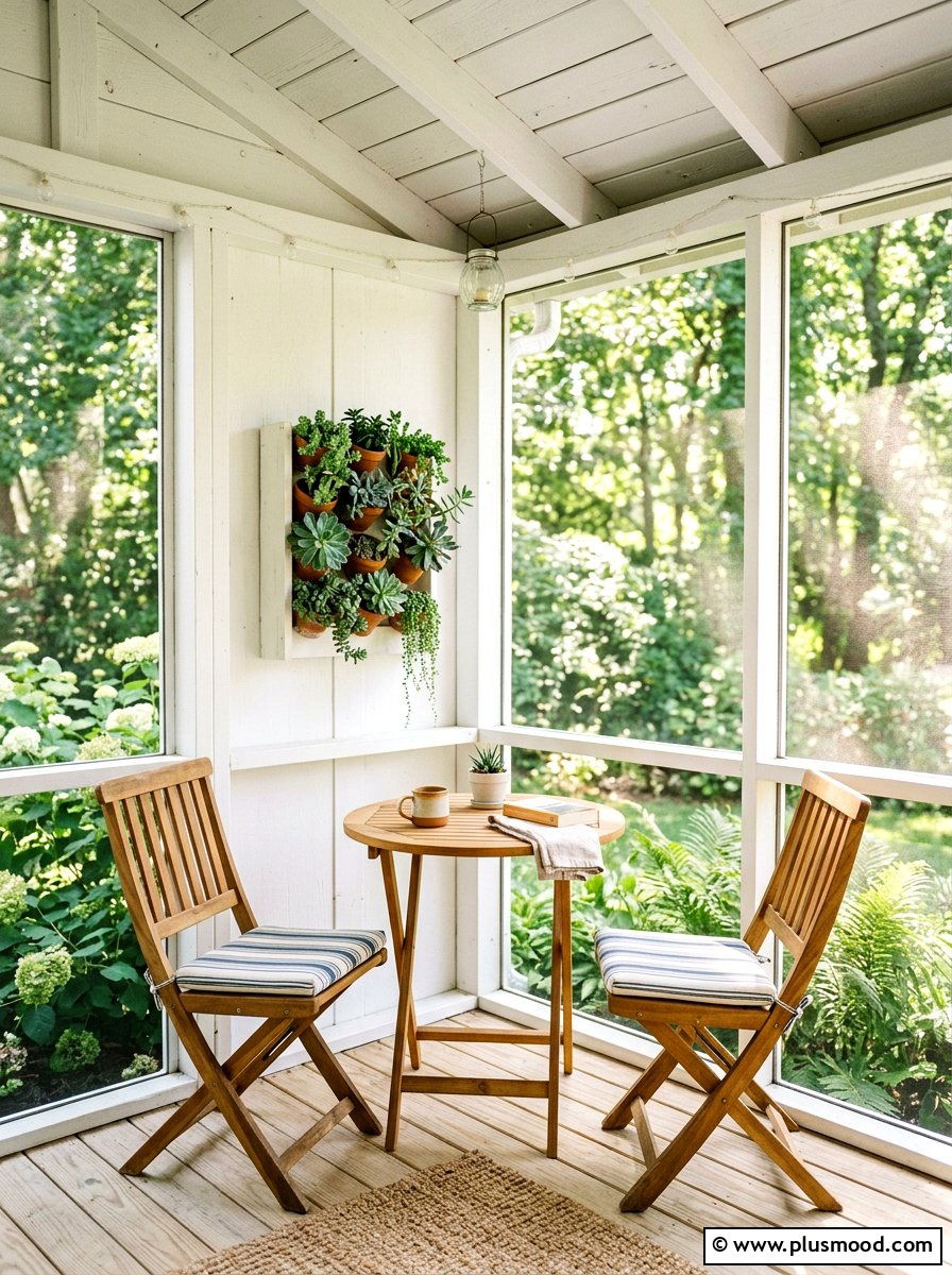 Small screened porch - 25 summer screened front porch ideas