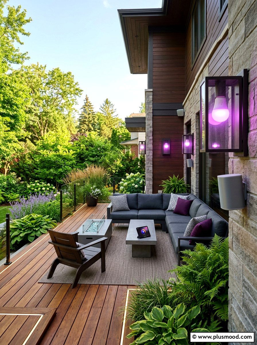 Smart Outdoor Bulbs - 25 summer backyard lighting ideas