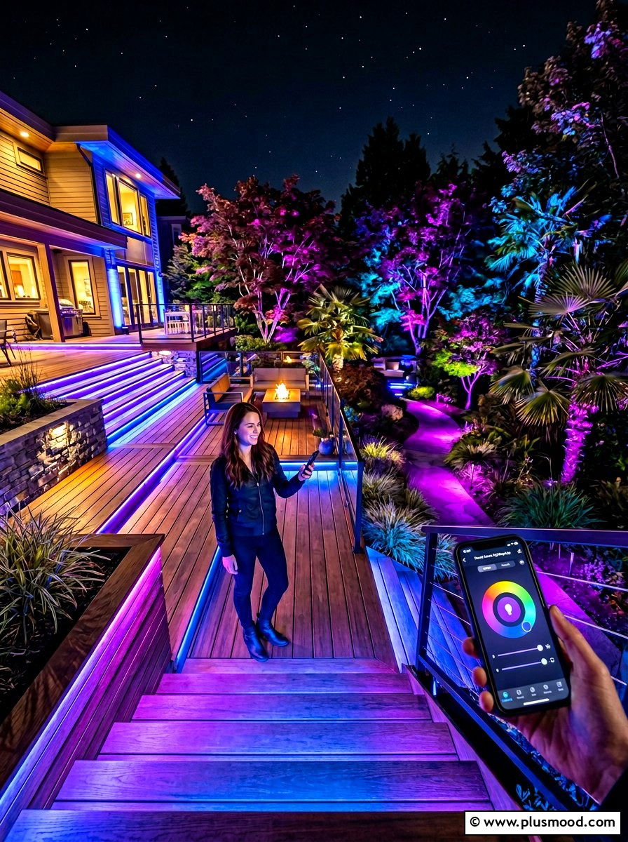 Smart Outdoor Lighting - 25 summer garden lighting ideas