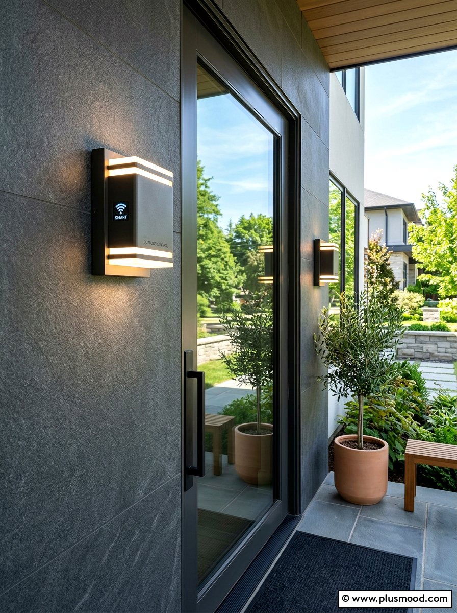 Smart Outdoor Porch Sconce Control - 25 summer porch lighting curb appeal ideas