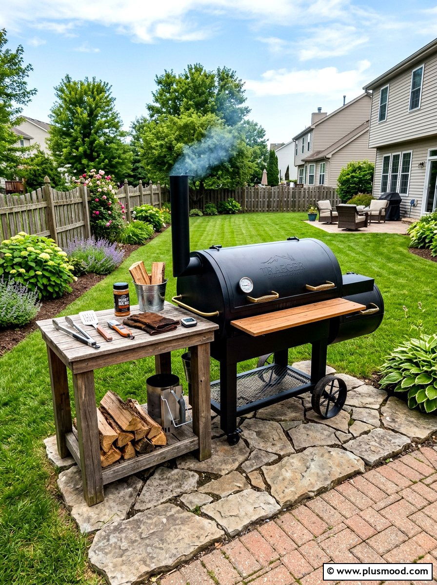 Smoker Grill Station - 25 summer summer barbecue ideas