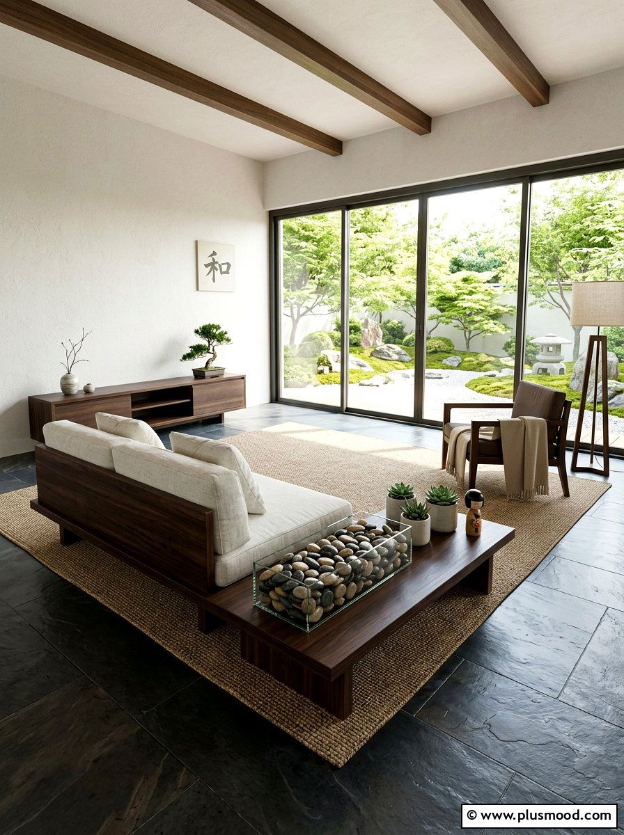 Smooth River Stone Vase Filler - 25 summer vase filler ideas for living room