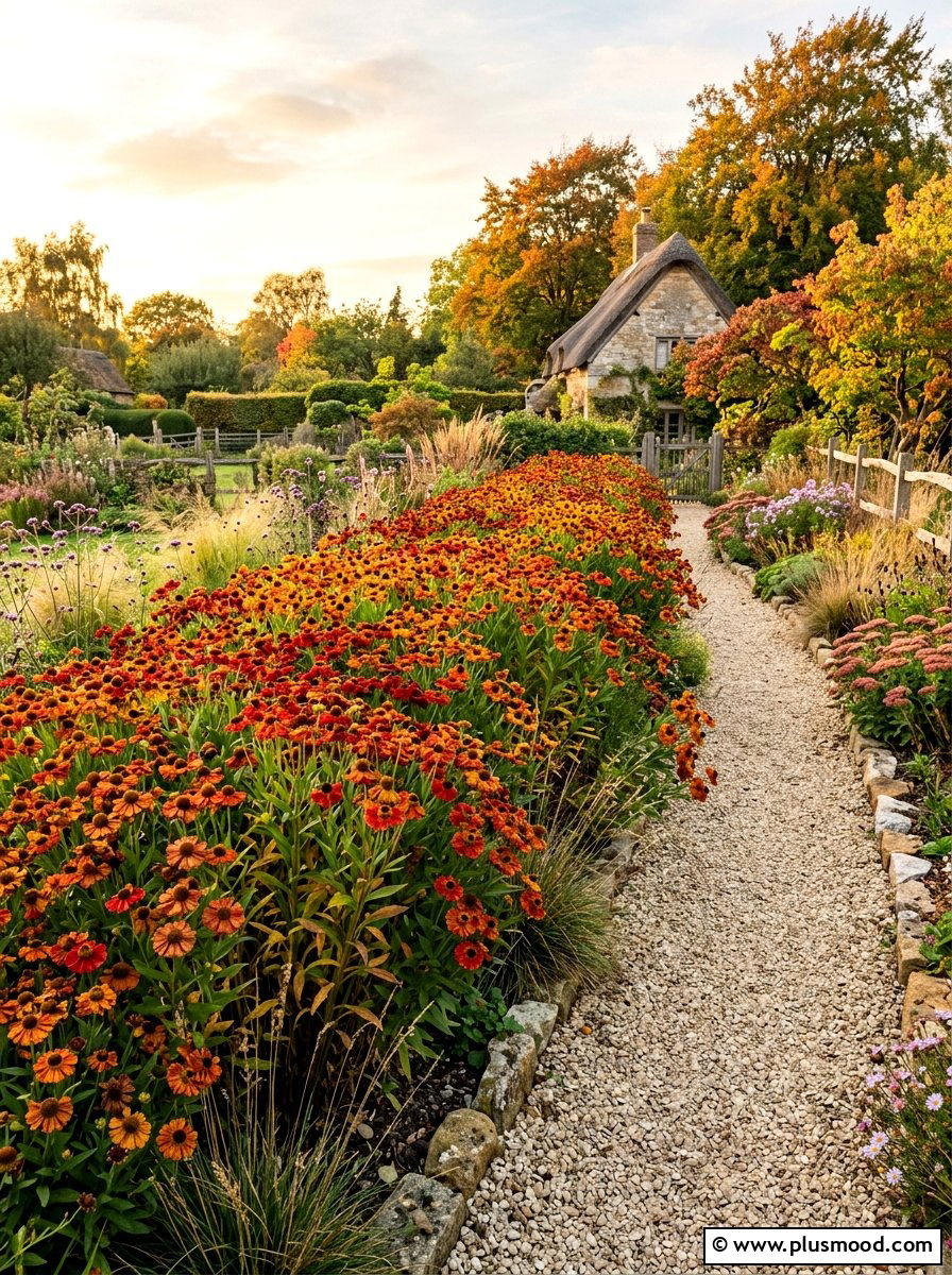 Sneezeweed Helenium - 25 late summer flower garden ideas