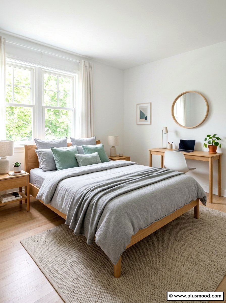 Soft Gray Bedding - 25 summer bedding color ideas