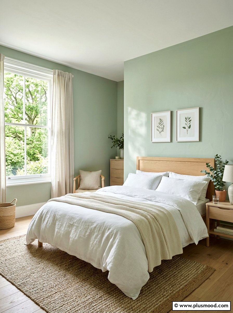 Soft Sage Bedroom Paint - 25 warm weather transition decor ideas