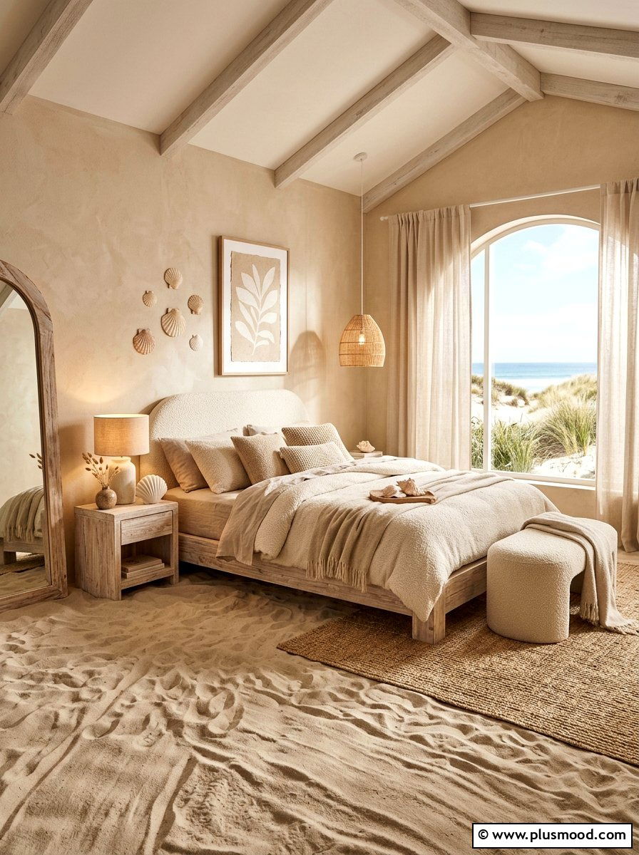 25 Summer Seashell Bedroom Decor Ideas for Coastal Calm