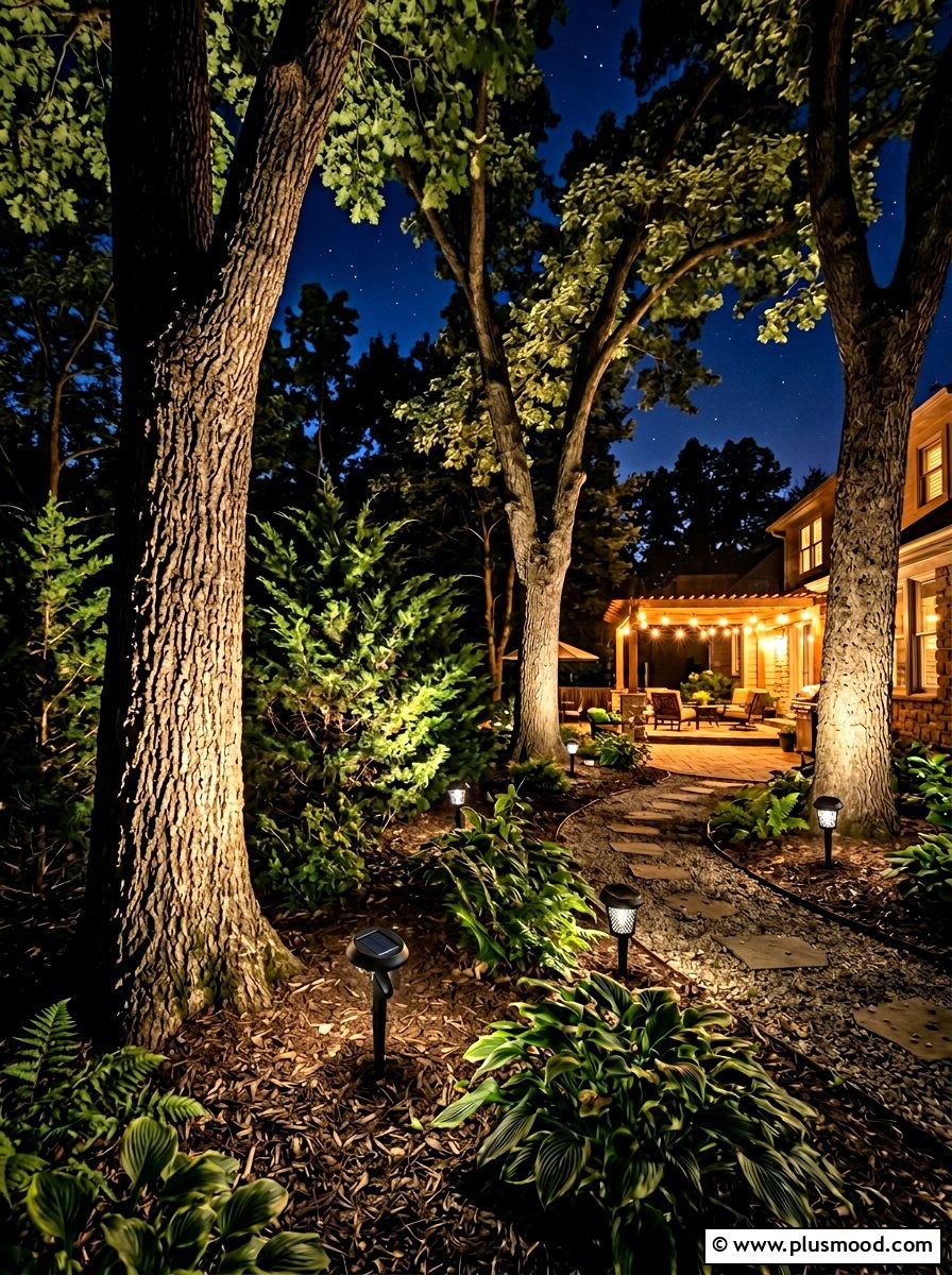 Solar Accent Light - 25 summer outdoor entertaining ideas