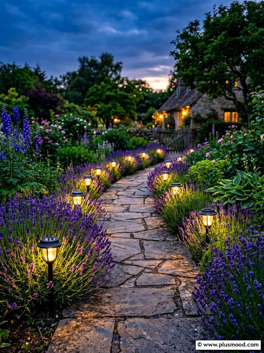 Solar Garden Light - 25 simple summer garden ideas