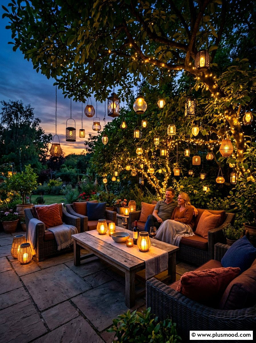 Solar Lanterns - 25 summer backyard ideas for renters