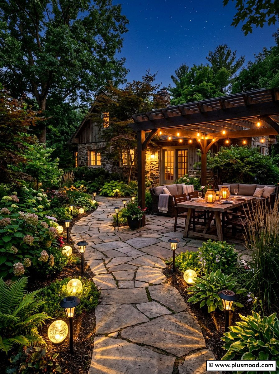 Solar Lighted Patio - 25 trending summer patio ideas
