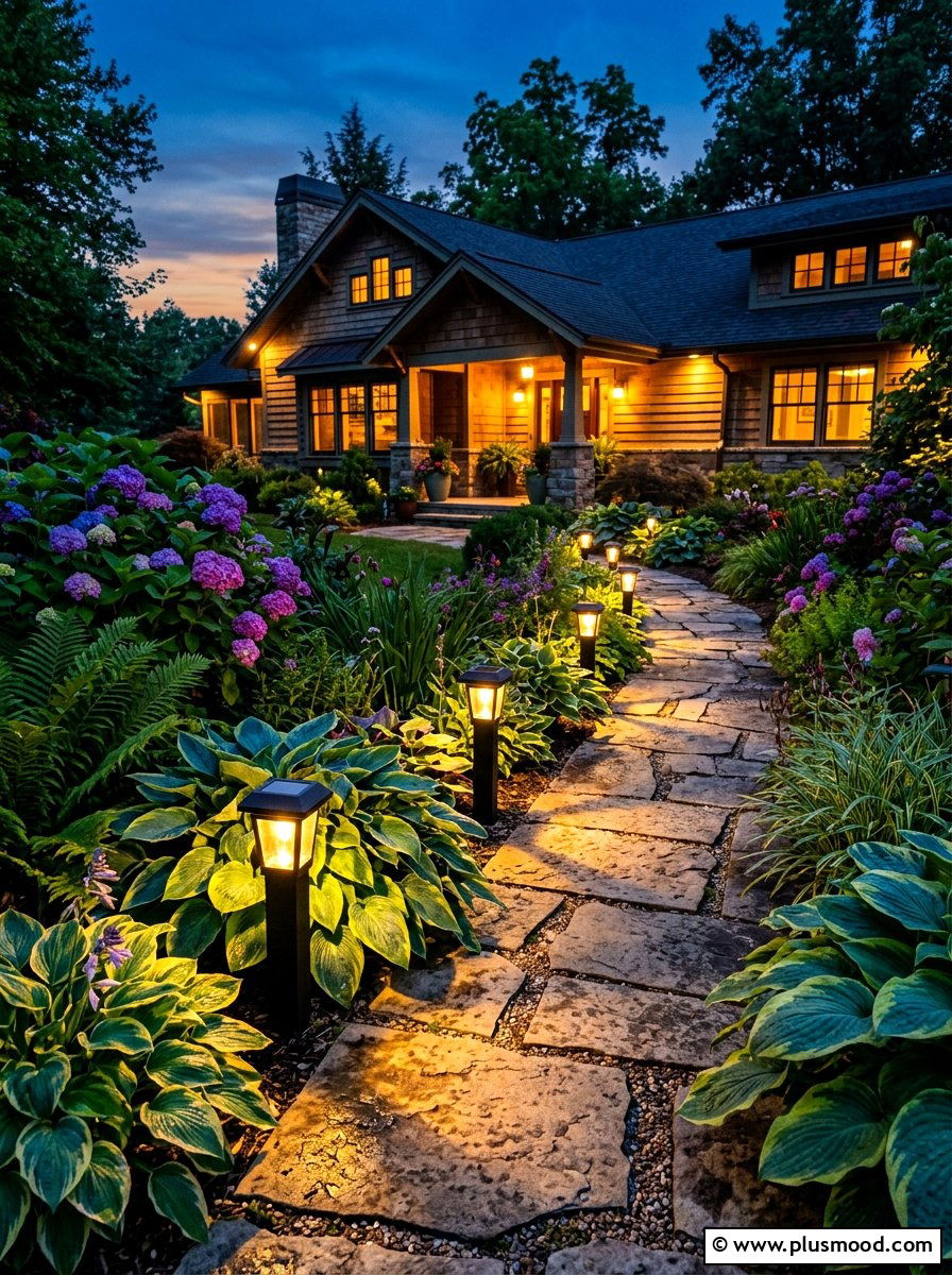 Solar Lighting - 25 summer easy curb appeal ideas