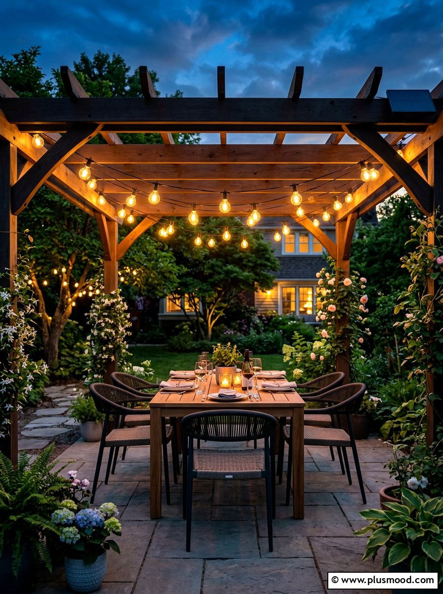 Solar String Light - 25 end of summer patio refresh ideas
