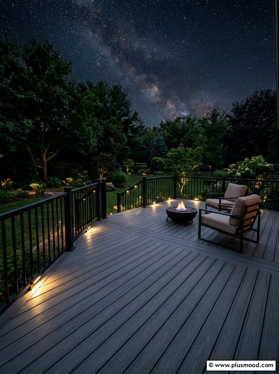 Solar deck lighting - 25 small backyard ideas with solar lights