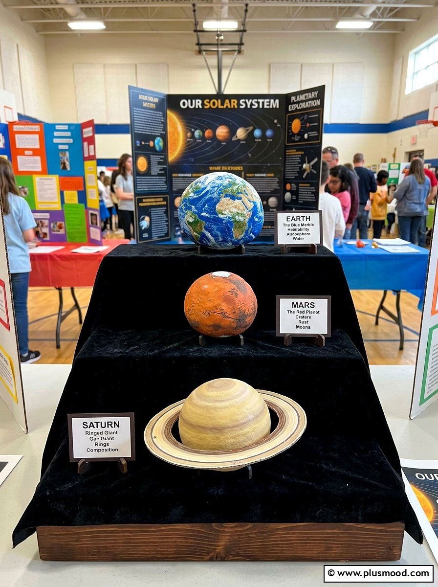 Solar system planets rocks - 25 painted rock ideas for school projects