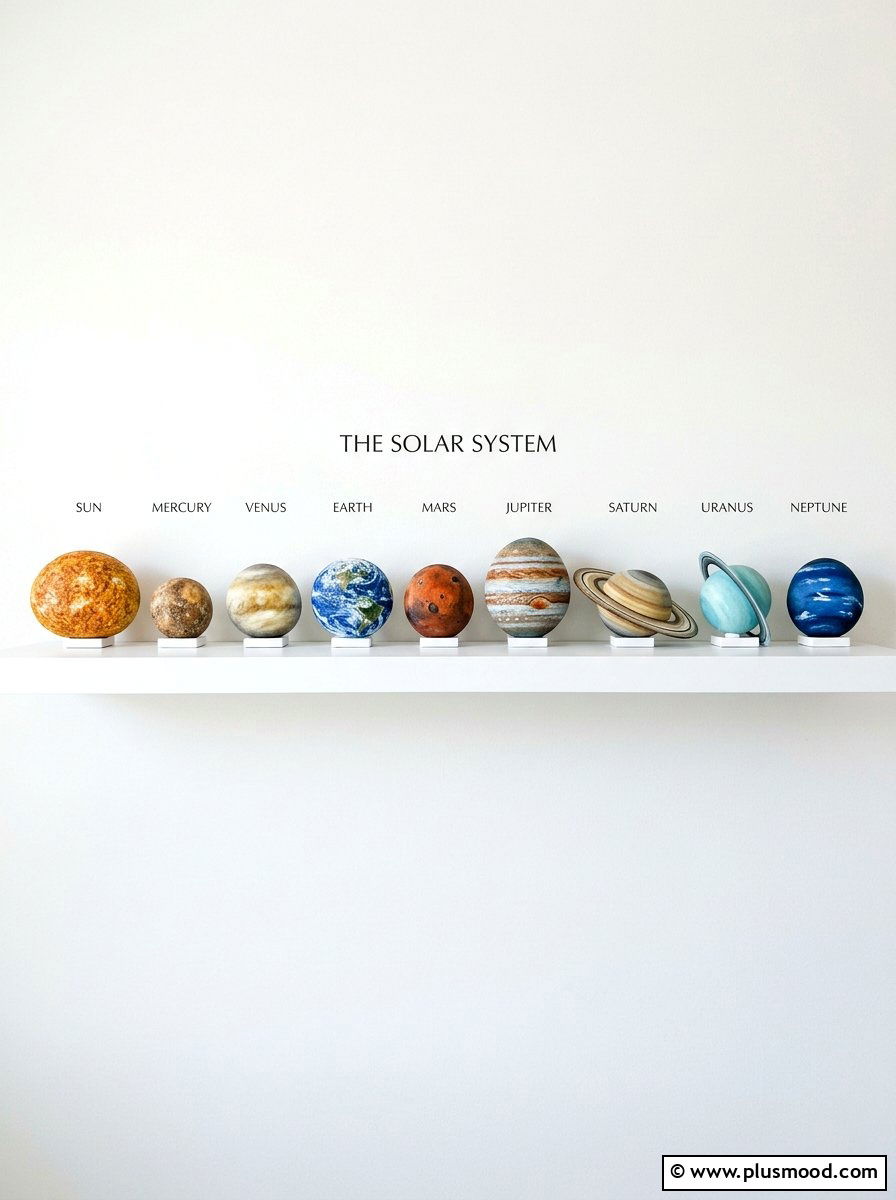 Solar system rock art - 25 painted rock ideas with galaxy design