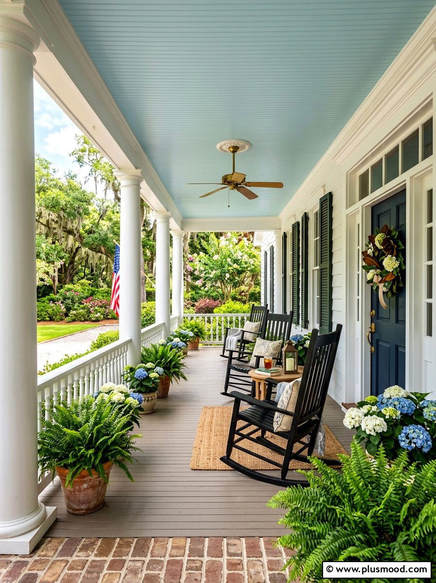 Southern Front Porch - 25 best summer porch ideas