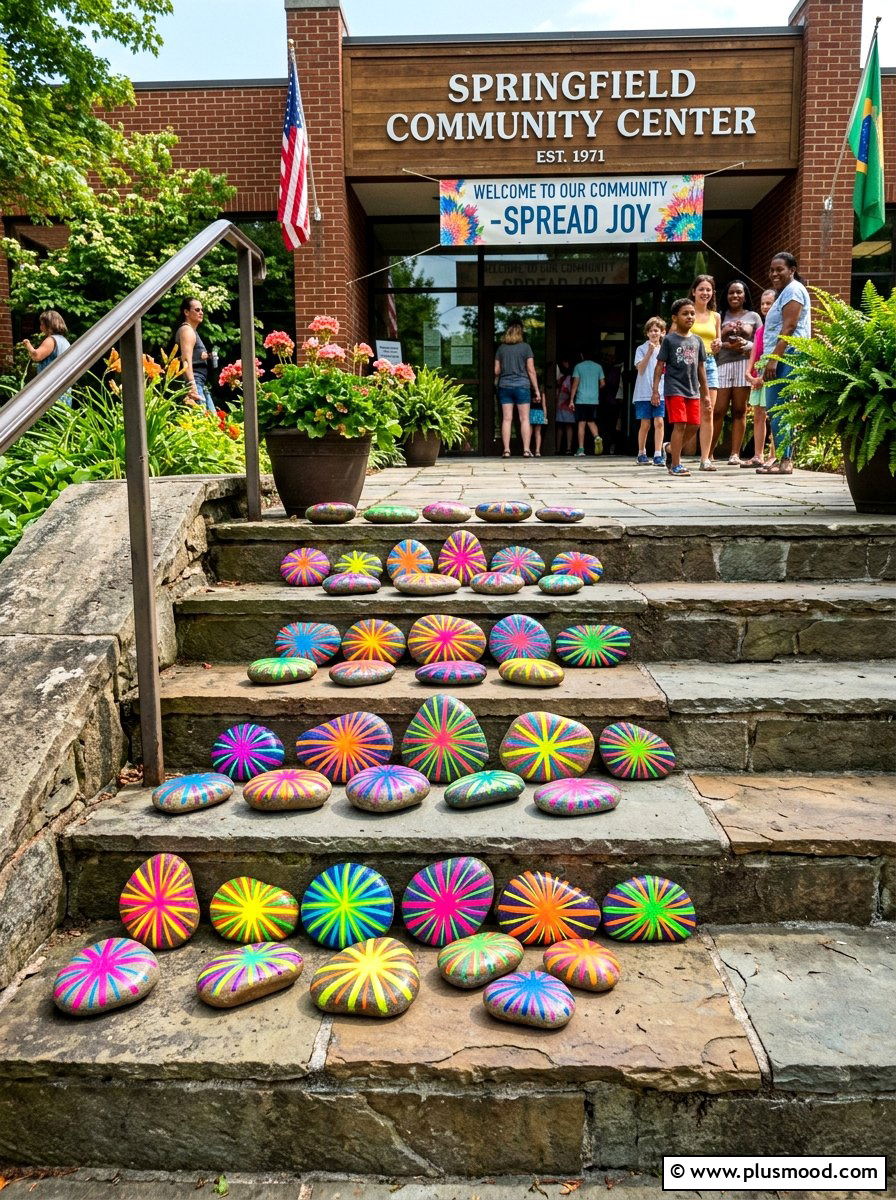 Spread Joy Stones - 25 painted rock ideas with quotes