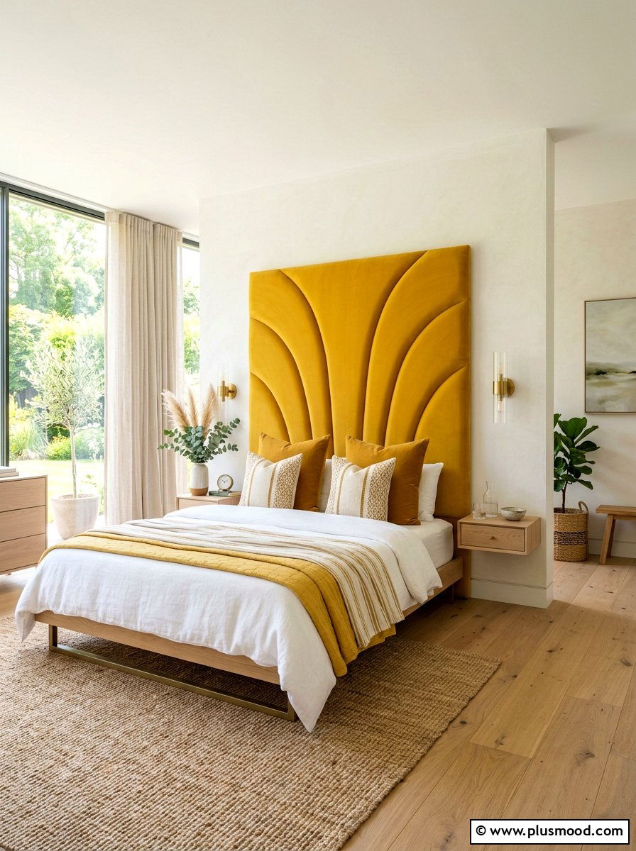 Statement Headboard Summer Bedroom - 25 summer bedroom makeover ideas