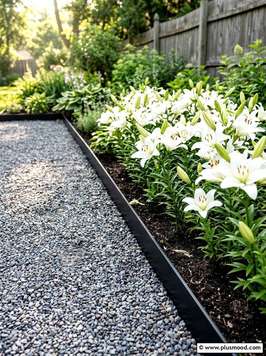 Steel Metal Border - 25 summer flower bed edging ideas