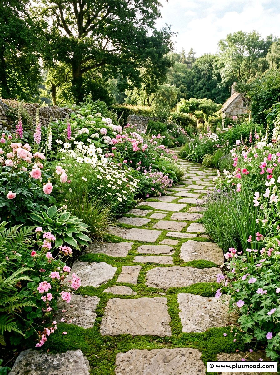 Stepping Stone Path - 25 small backyard ideas for small families