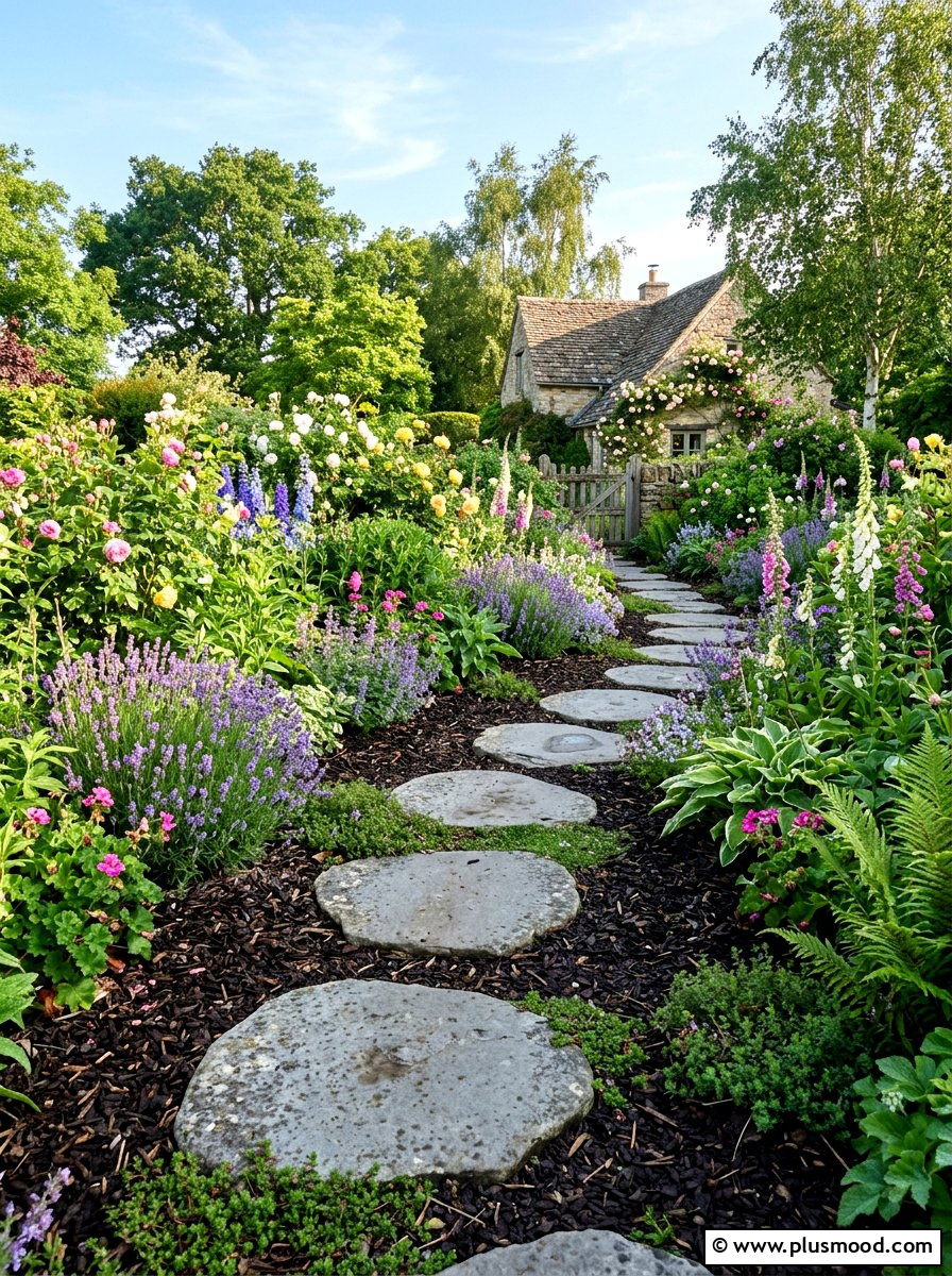 Stepping Stone Path - 25 small backyard ideas for tiny homes