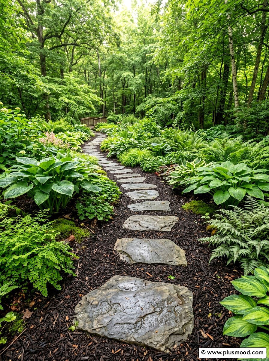 Stepping Stone Path - 25 summer budget landscaping ideas