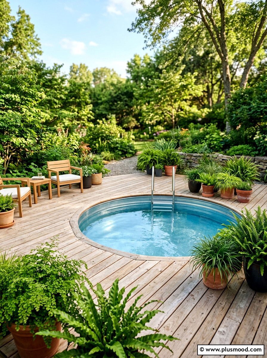 Stock tank pool deck - 25 pool landscaping ideas on a budget