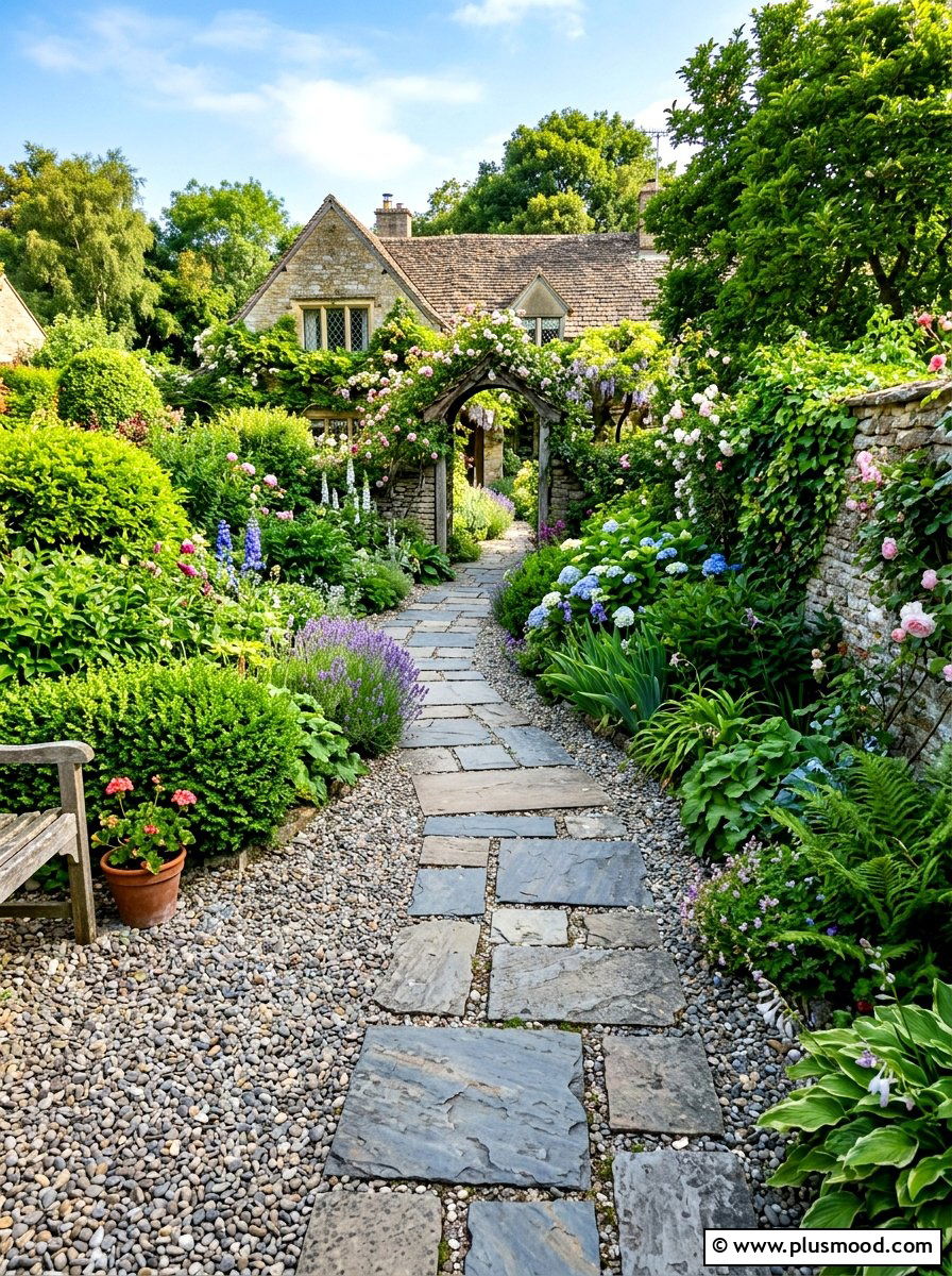 Stone Paver Path - 25 summer patio ideas for small spaces