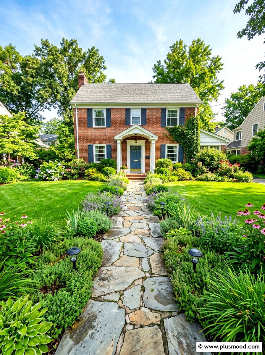 25 Summer Brick House Curb Appeal Ideas That Impress