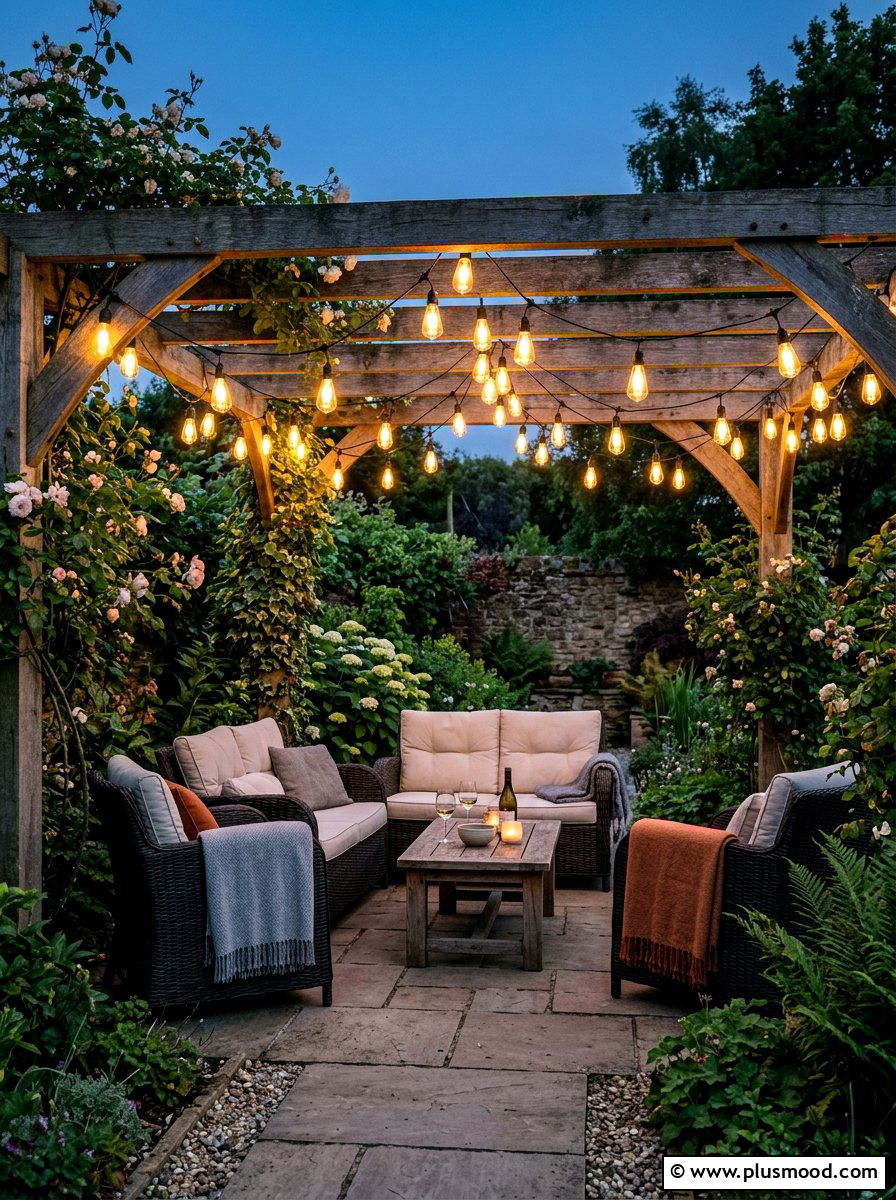 String Lights For Backyard - 25 best summer patio ideas