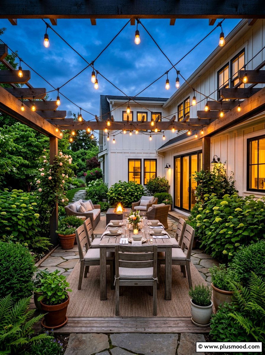 String Lights For Patio - 25 summer backyard lighting ideas