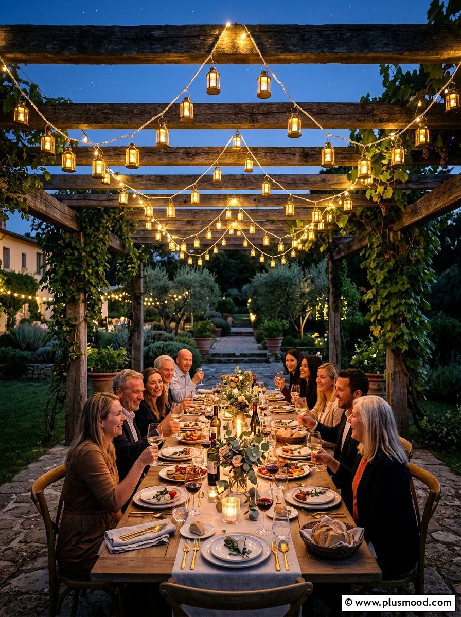 String light lanterns for pergola - 25 summer lantern decor ideas for parties