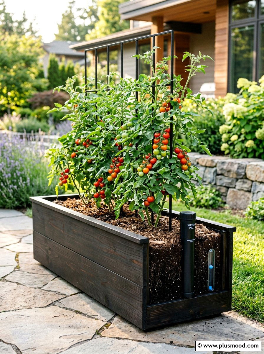 Sub Irrigated Planter - 25 small backyard ideas with vegetable garden