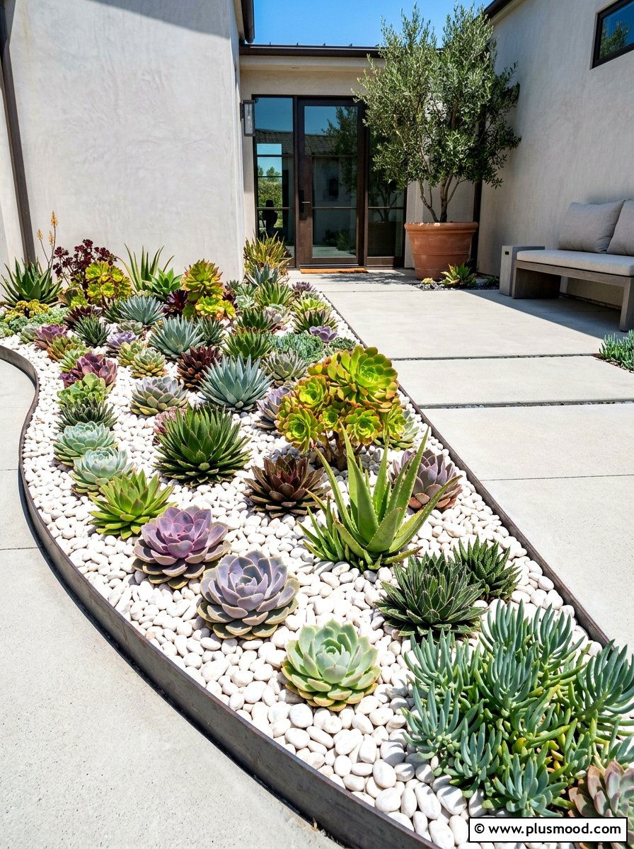 Succulent Garden - 25 easy summer garden ideas