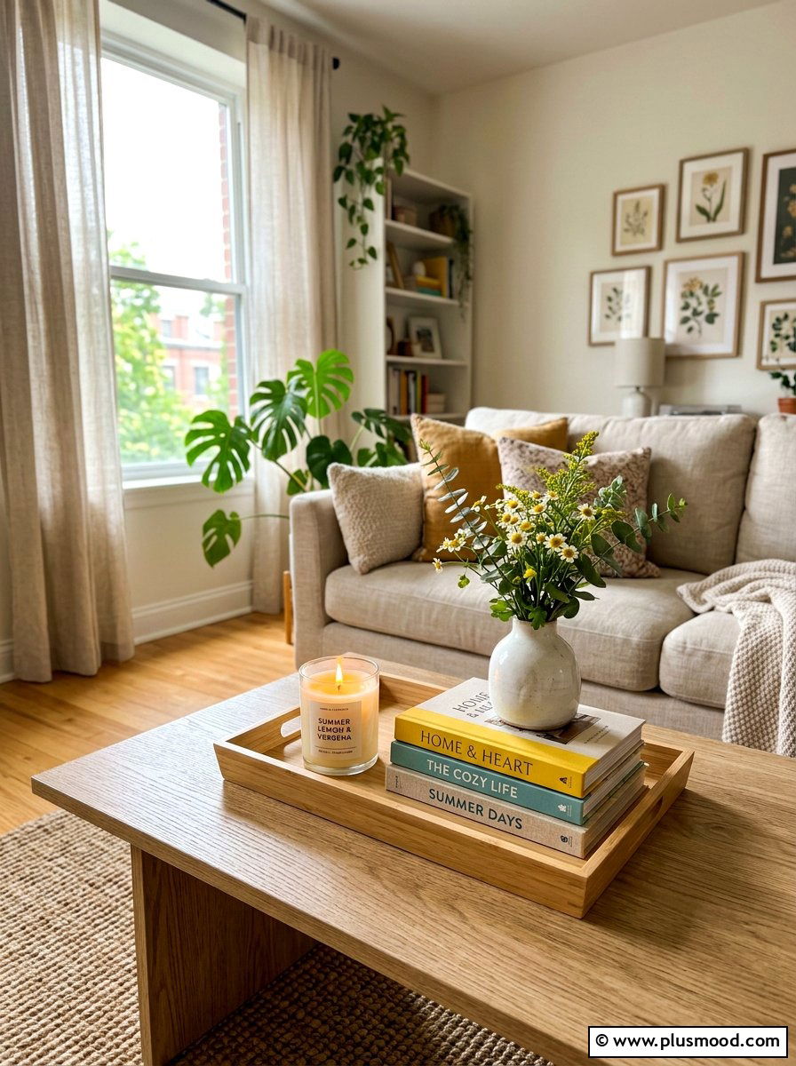 Summer Candles - 25 summer decor ideas for apartments