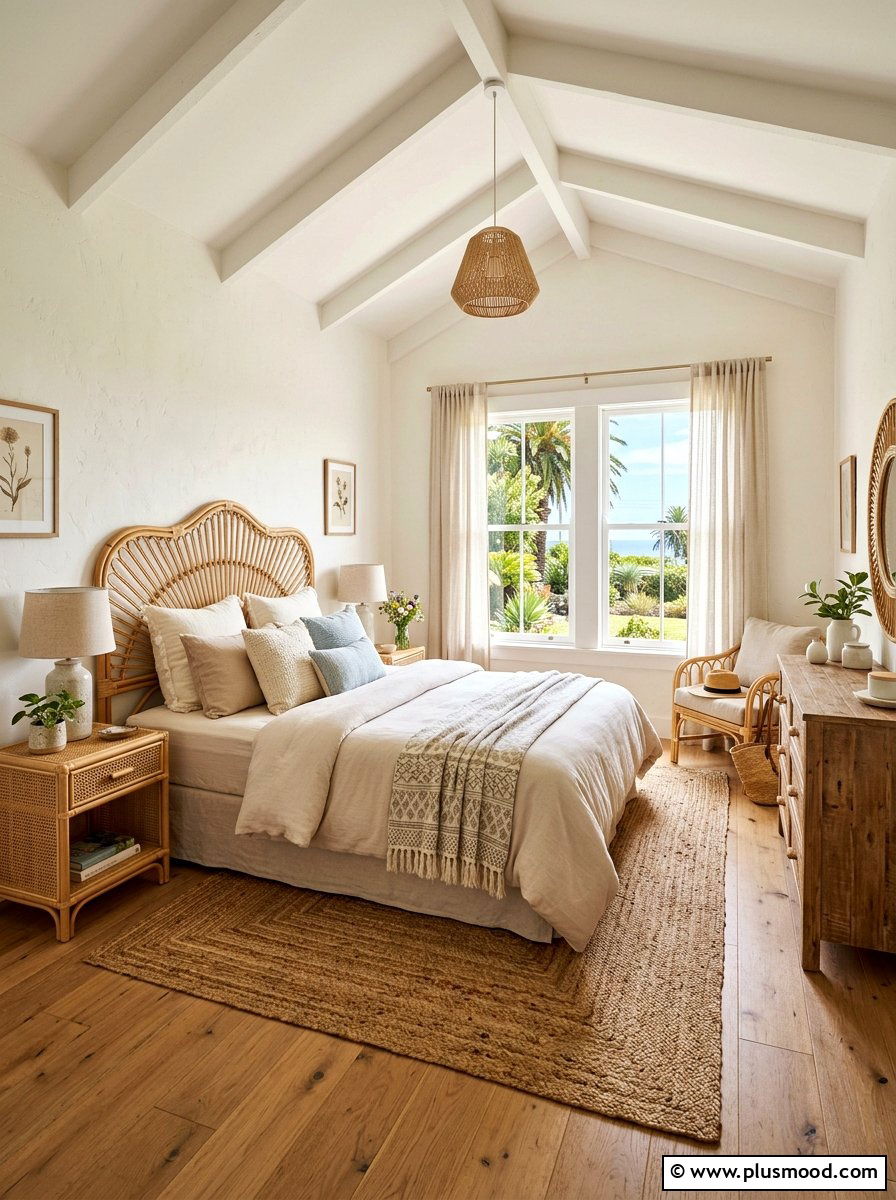 Summer Cottage Rattan Bedroom Decor - 25 summer cottage home decor ideas