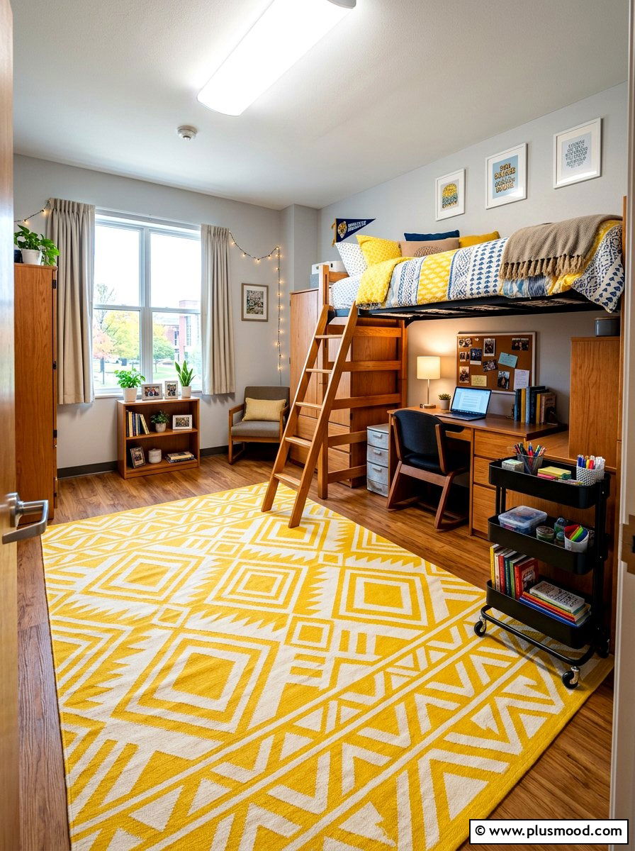 Summer Dorm Rugs - 25 summer dorm room ideas