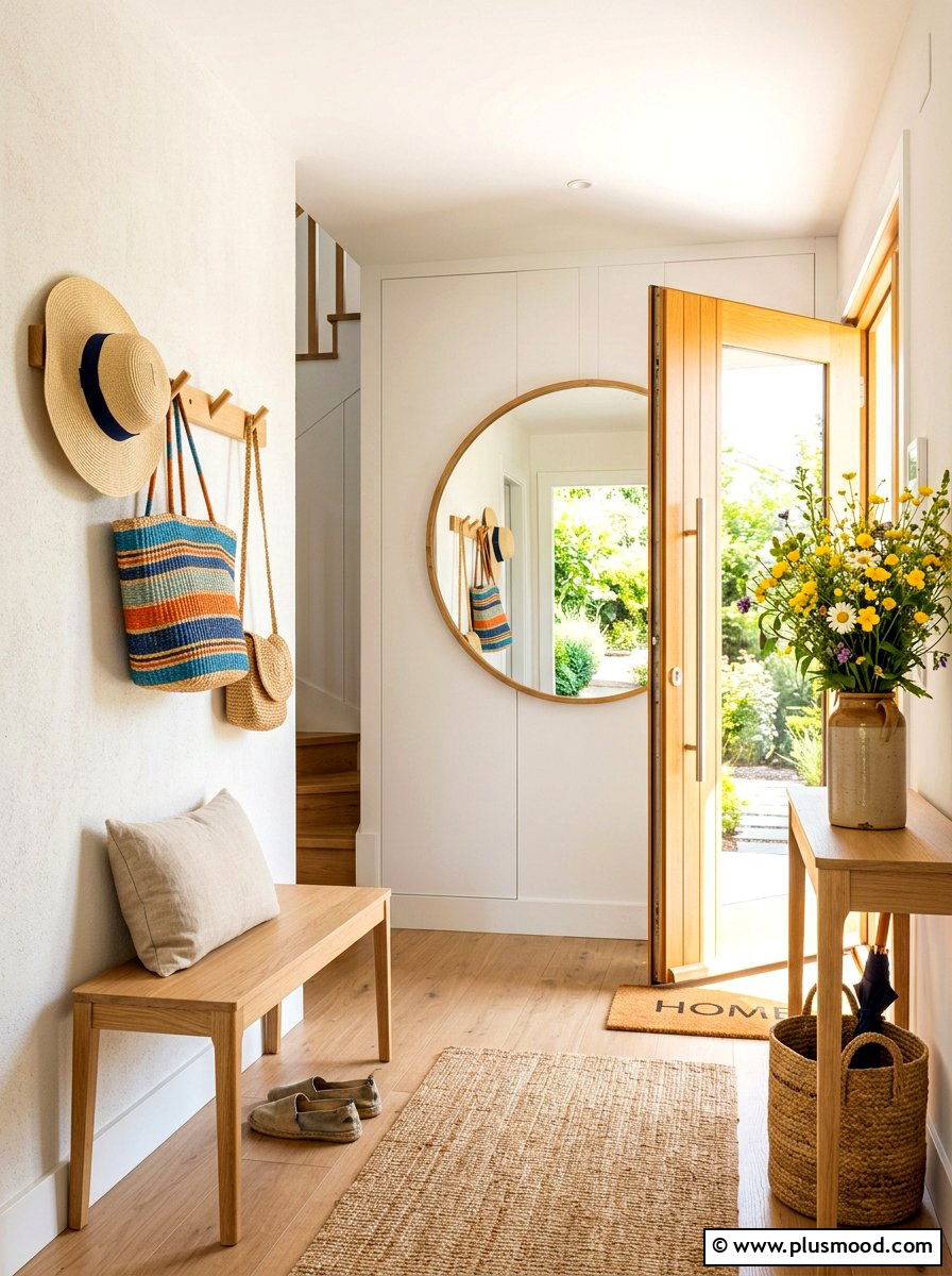 Summer Entryway - 25 early summer decor ideas