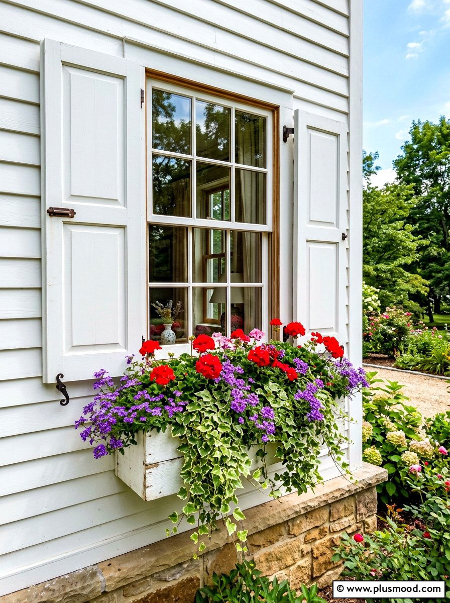 Summer window box - 25 summer garden pot arrangement ideas