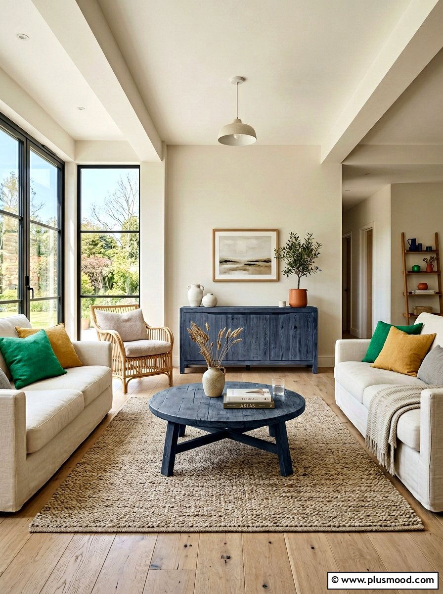 Sun Bleached Wood Furniture - 25 summer farmhouse home decor ideas