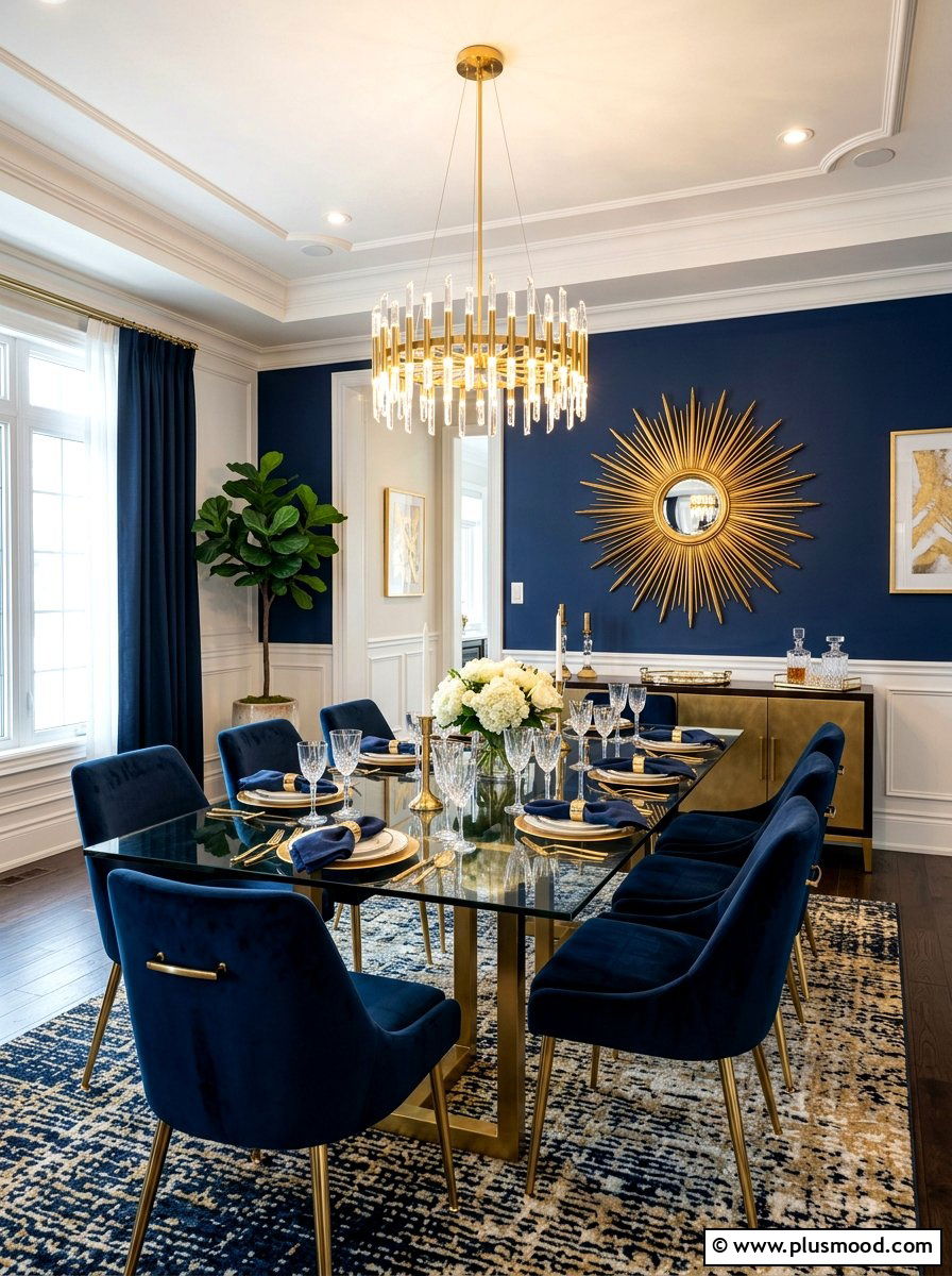 Sunburst Mirror Dining Room - 25 summer wall decor ideas