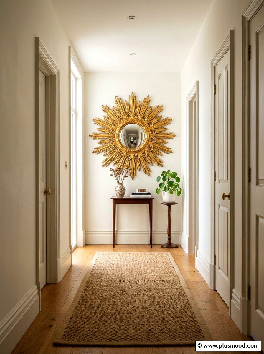 Sunburst Wall Mirror - 25 summer boho home decor ideas