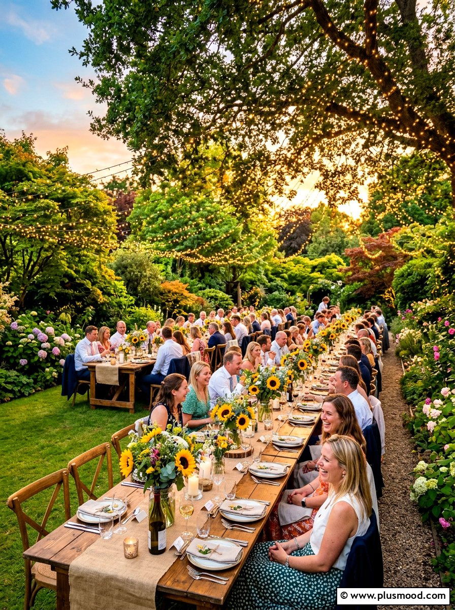 Sunflower Garden Party - 25 late summer sunflower decor ideas