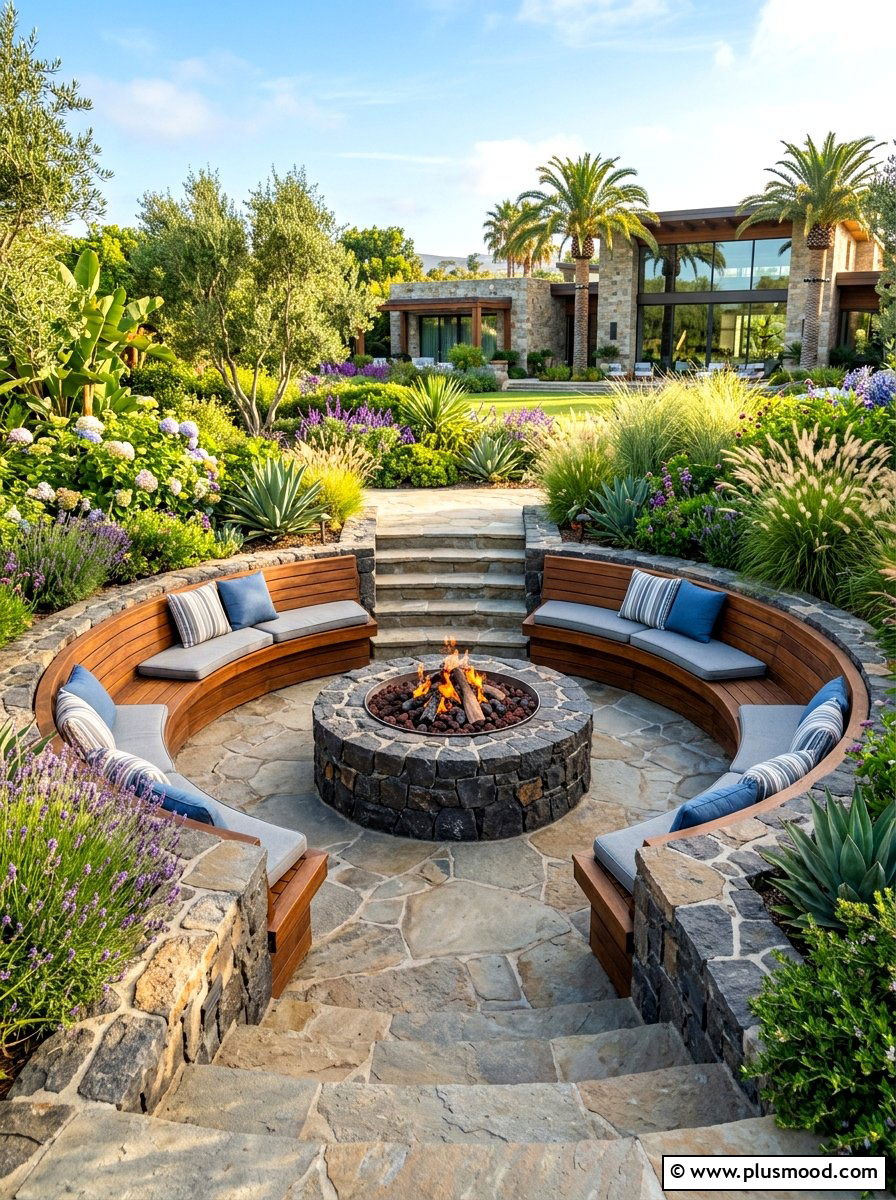 Sunken Fire Pit