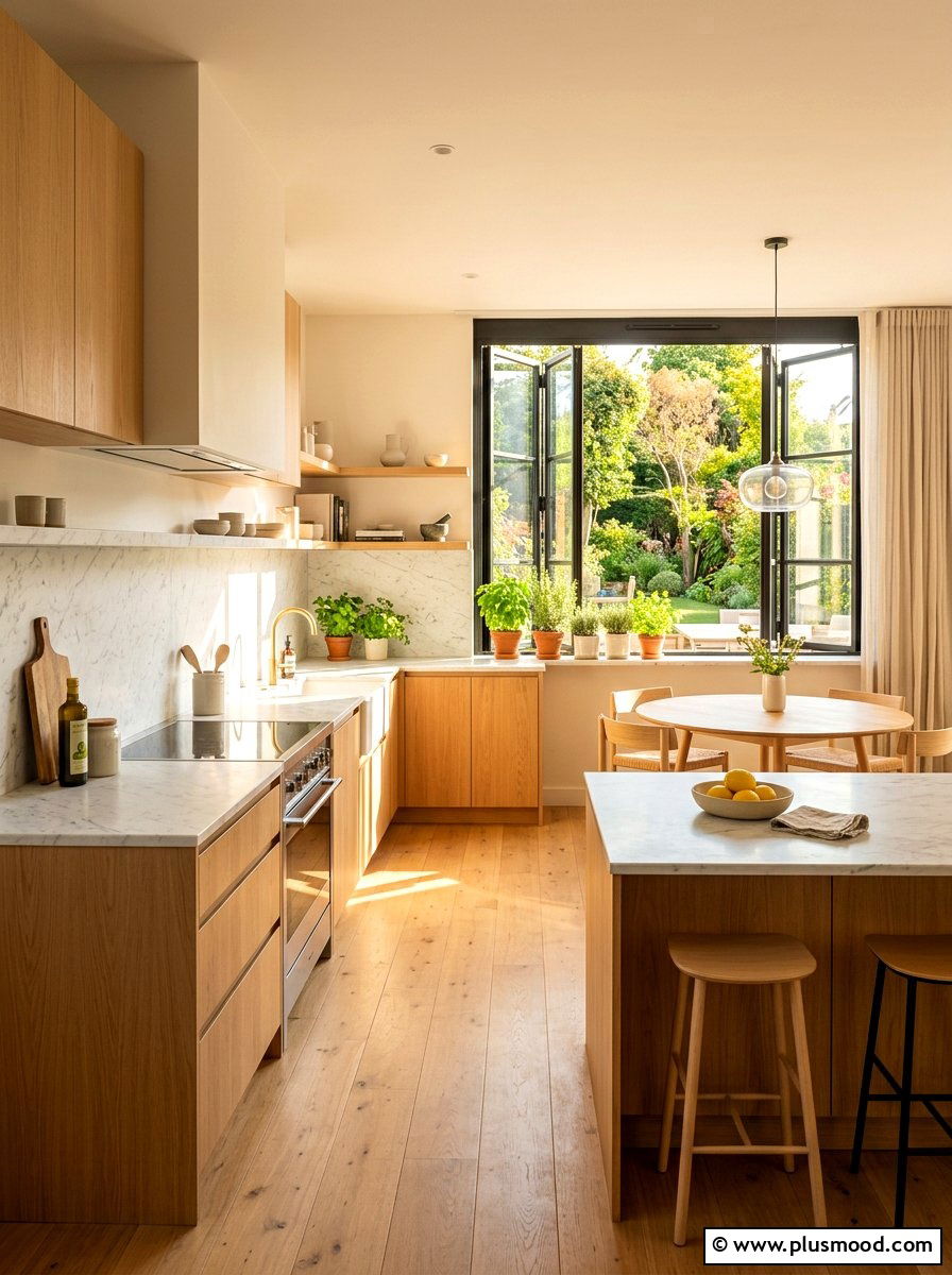 Sunlit kitchen - 25 late summer home refresh ideas