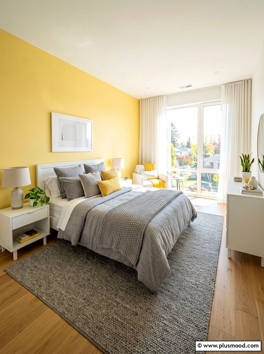 Sunny Yellow Bedroom - 25 summer bedroom decor ideas