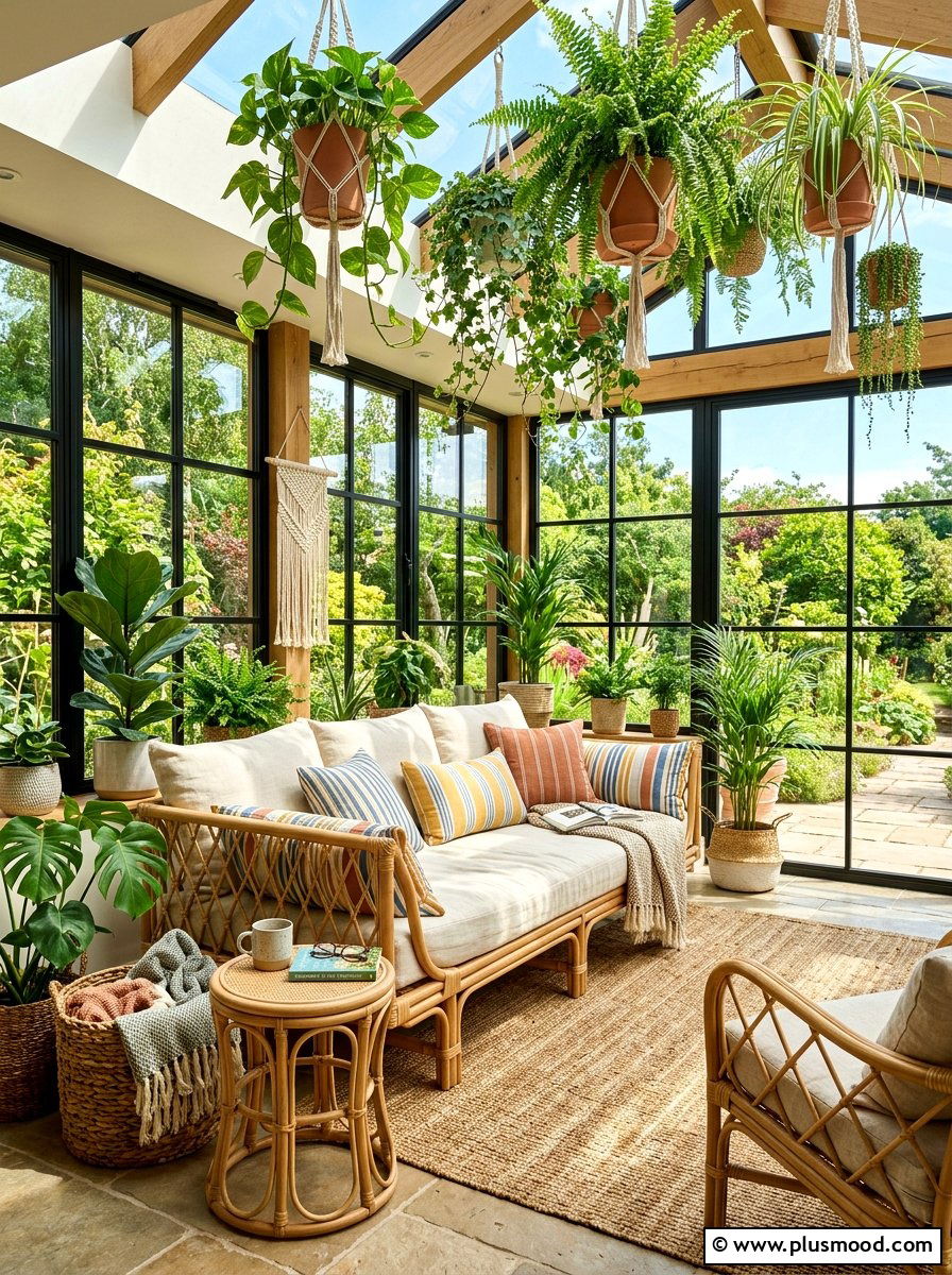 Sunroom Lounge Space - 25 summer interior decor ideas