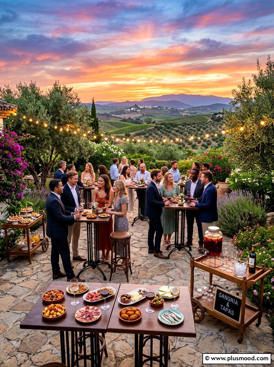 Sunset Tapas Party - 25 summer dinner party ideas outdoors
