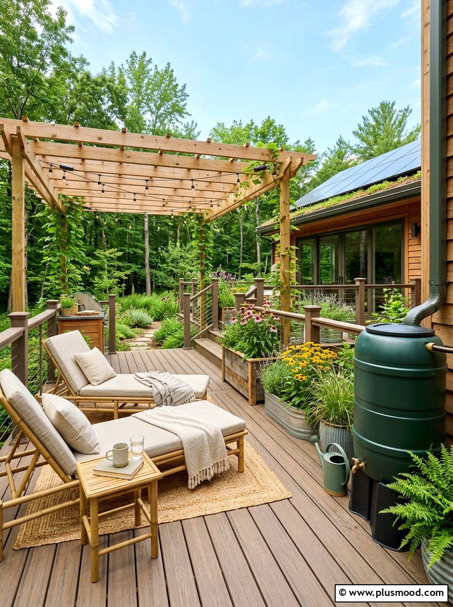 Sustainable Eco Friendly Deck - 25 summer patio styling ideas